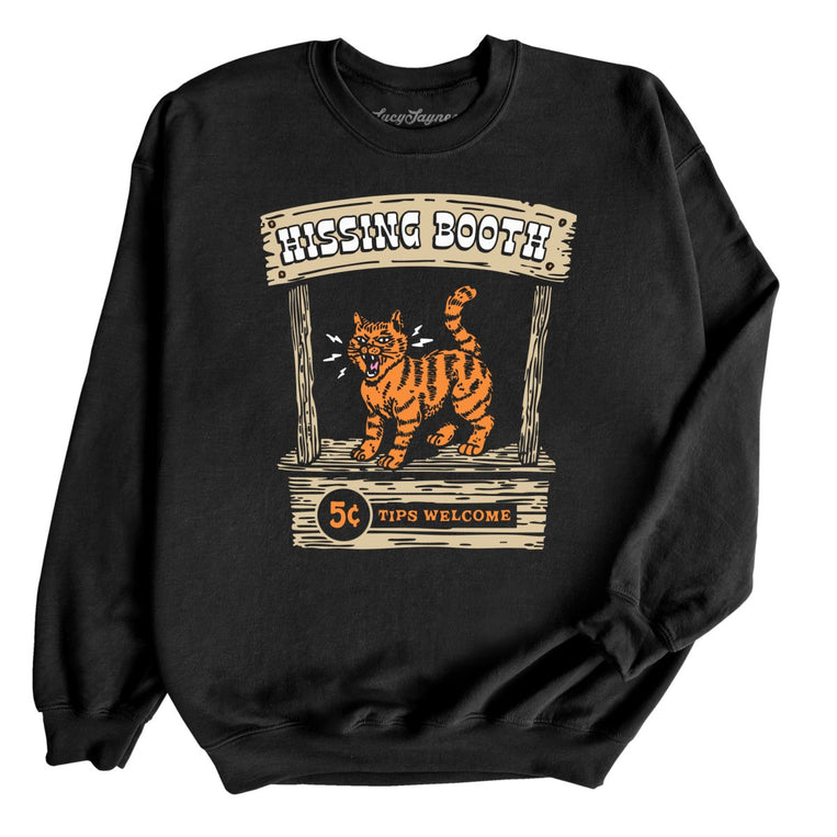 Hissing Booth - Black - Unisex Sweatshirt