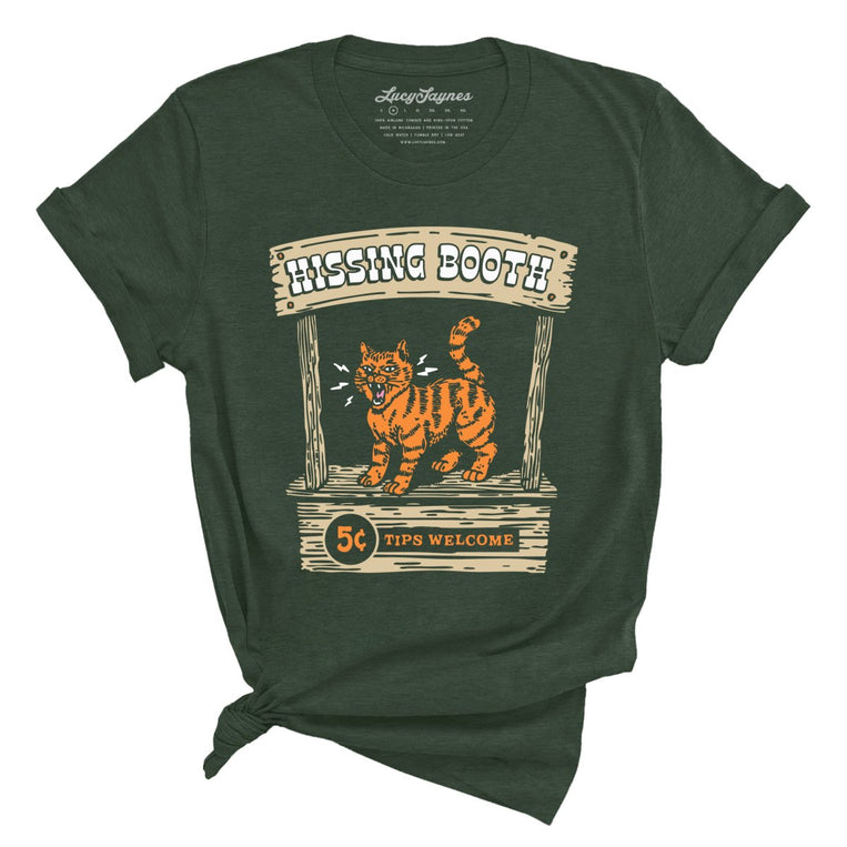 Hissing Booth - Heather Forest - Unisex T-Shirt
