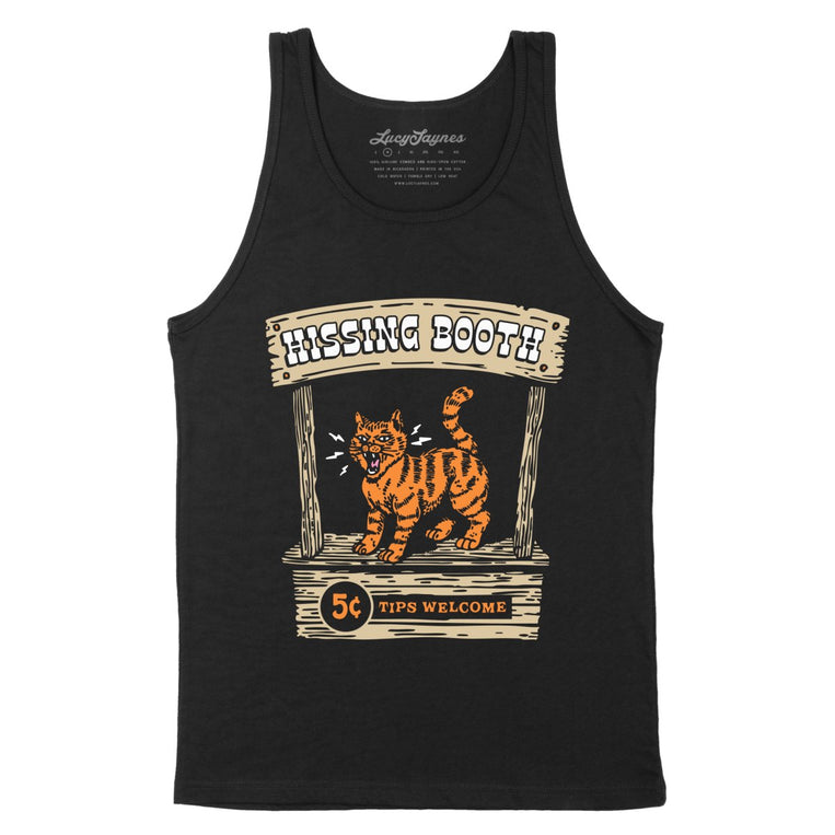 Hissing Booth - Black - Unisex Tank Top