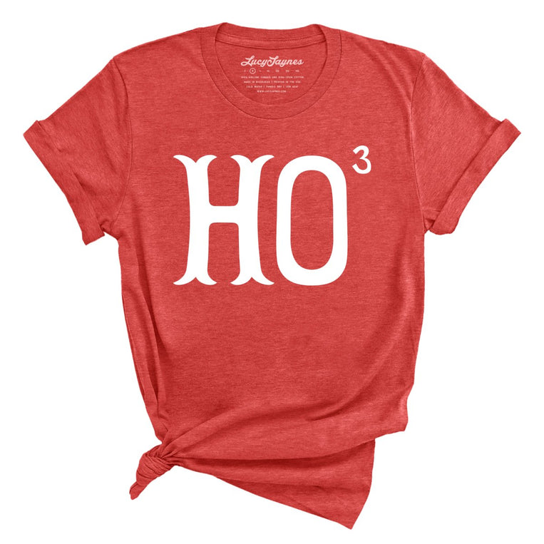Ho to the Third - Heather Red - Full Front