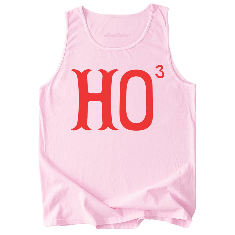 Ho to the Third Comfort Colors Graphic Tank Top - Blossom