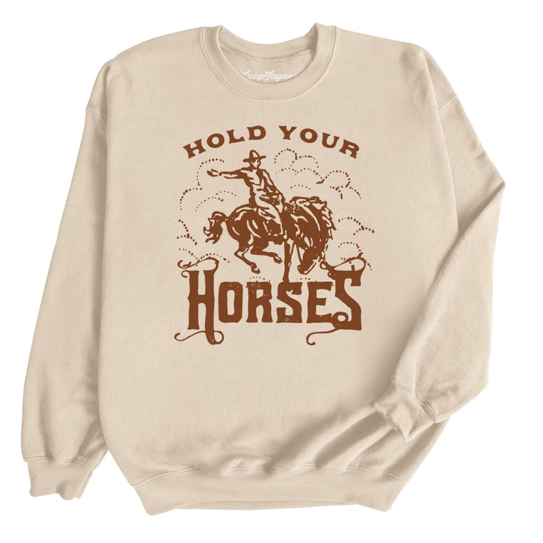 Hold Your Horses - Sand - Full Front