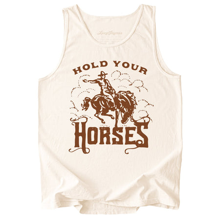 Hold Your Horses Comfort Colors Tank Top