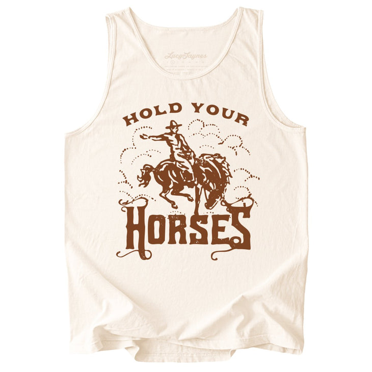 Hold Your Horses Comfort Colors Tank Top