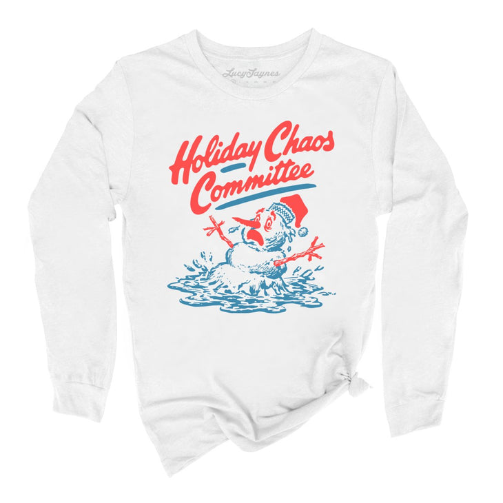 Holiday Chaos Committee Long Sleeve Tee