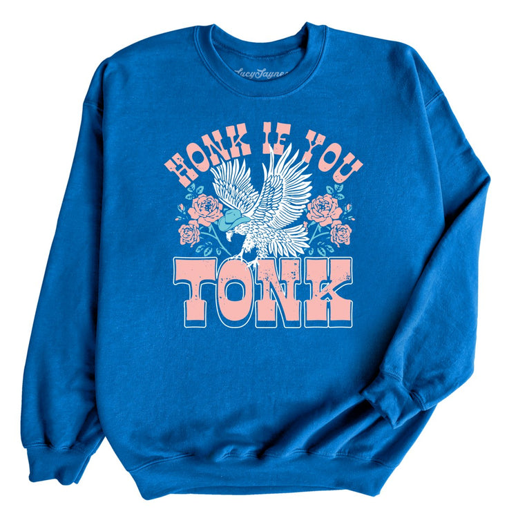 Honk if You Tonk - Royal - Full Front