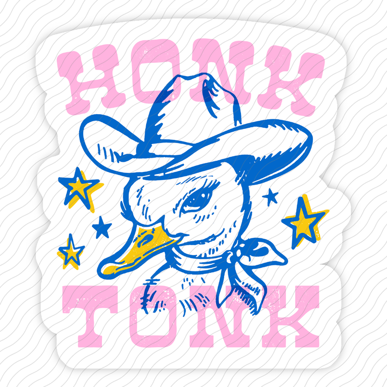 Honk Tonk - Sticker