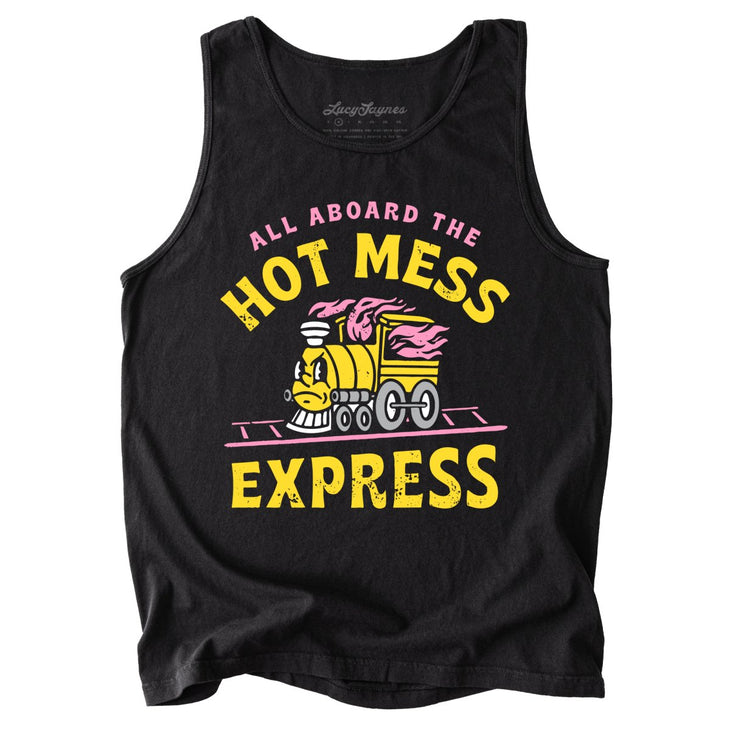 Hot Mess Express Comfort Colors Tank Top