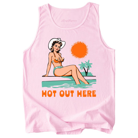 Hot Out Here Comfort Colors Tank Top