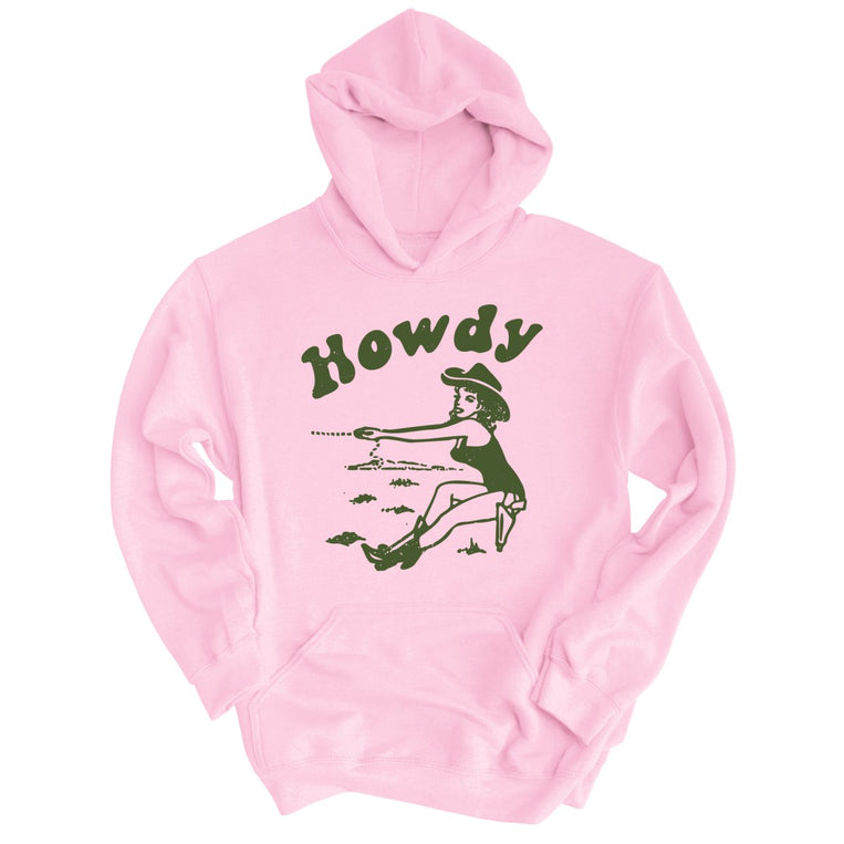 Howdy Cowgirl - Light Pink - Full Front