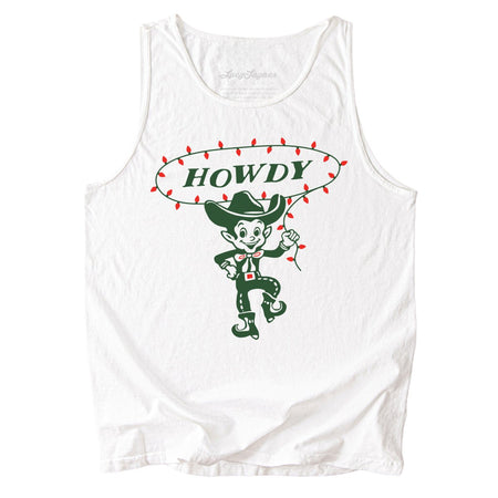 Howdy Elf Comfort Colors Tank Top