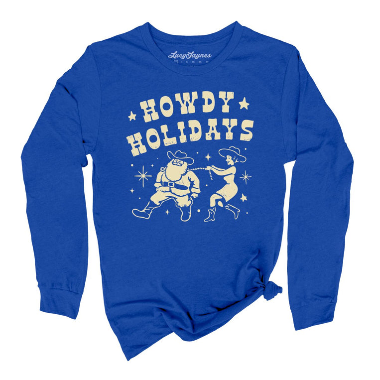 Howdy Holidays - True Royal - Front