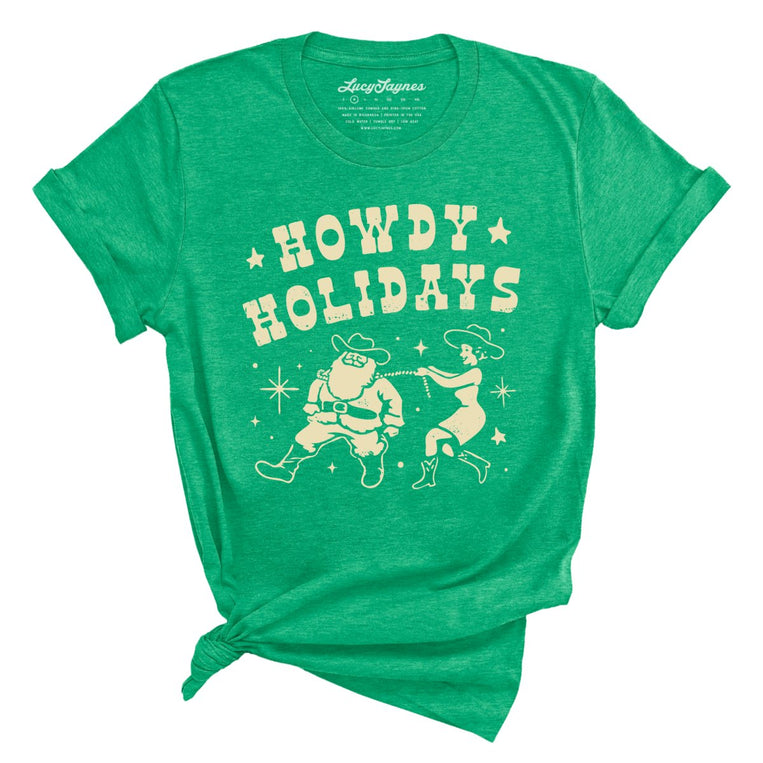 Howdy Holidays - Heather Kelly - Unisex T-Shirt