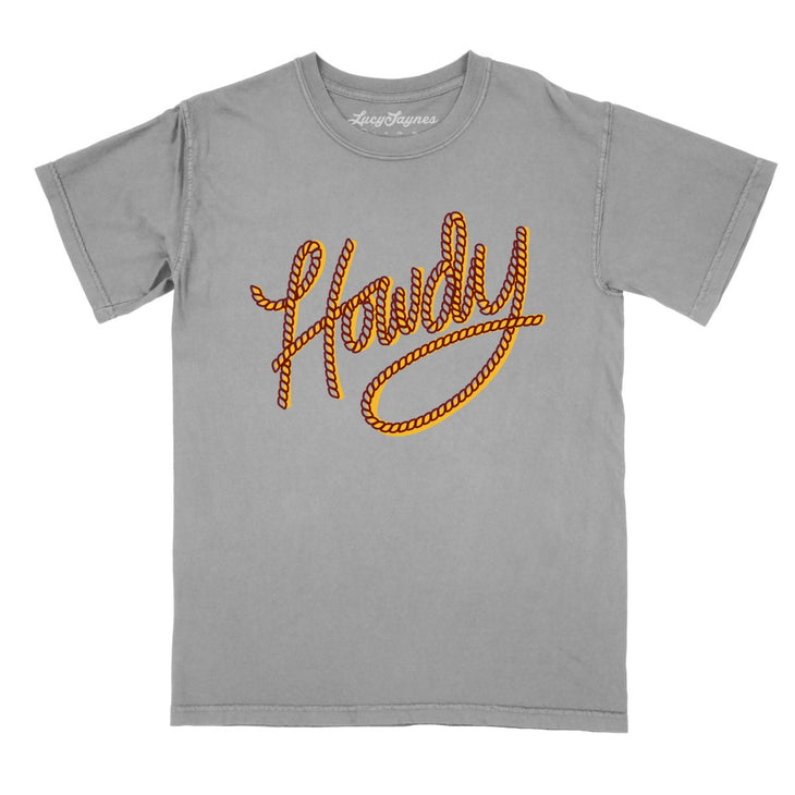 Howdy Rope Comfort Colors Tee