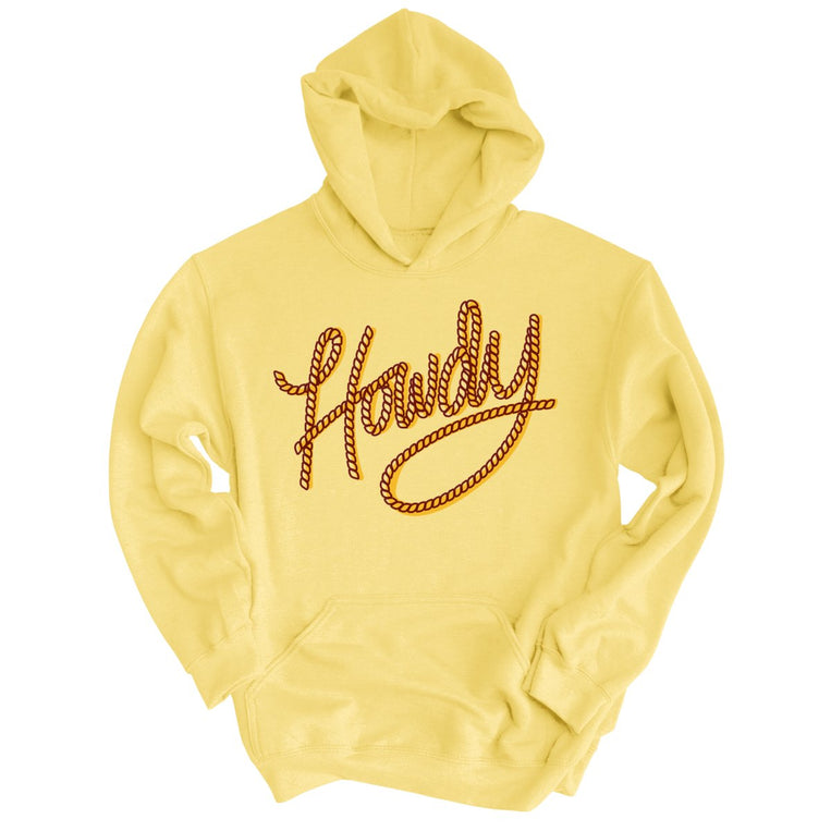 Howdy Rope - Light Yellow - Full Front