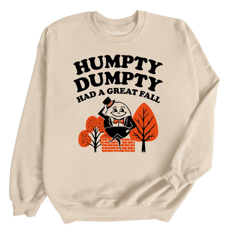 Humpty Dumpty Had A Great Fall - Sand - Full Front