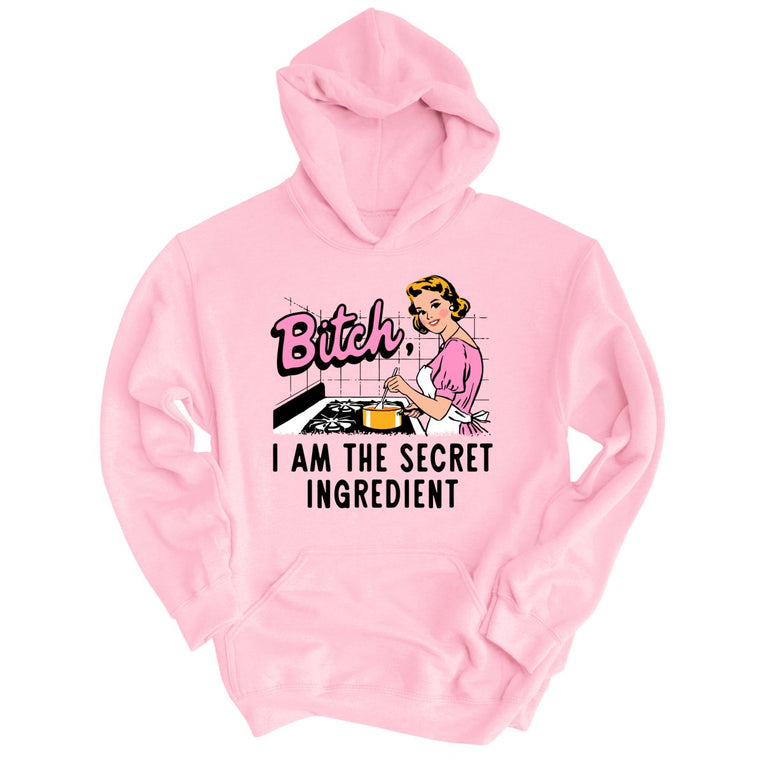 I Am The Secret Ingredient - Light Pink - Unisex Hoodie