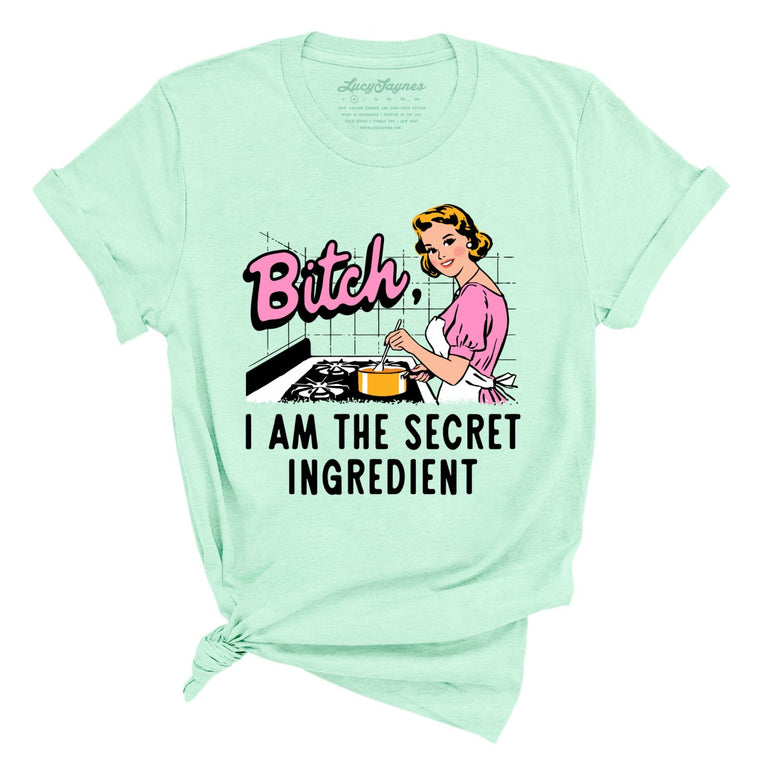 I Am The Secret Ingredient - Heather Mint - Unisex T-Shirt