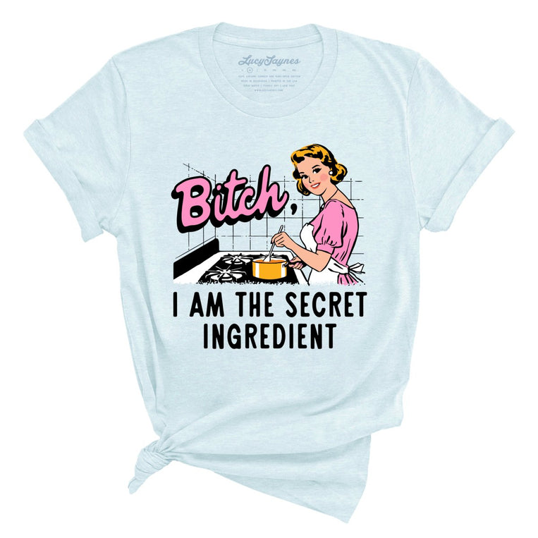 I Am The Secret Ingredient - Heather Ice Blue - Unisex T-Shirt