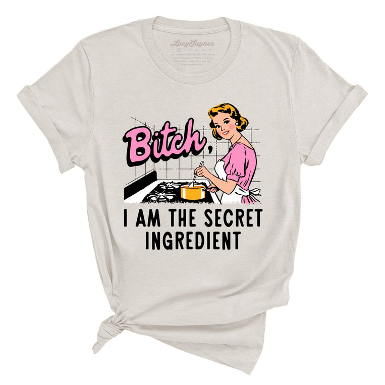 I Am The Secret Ingredient - Heather Dust - Unisex T-Shirt