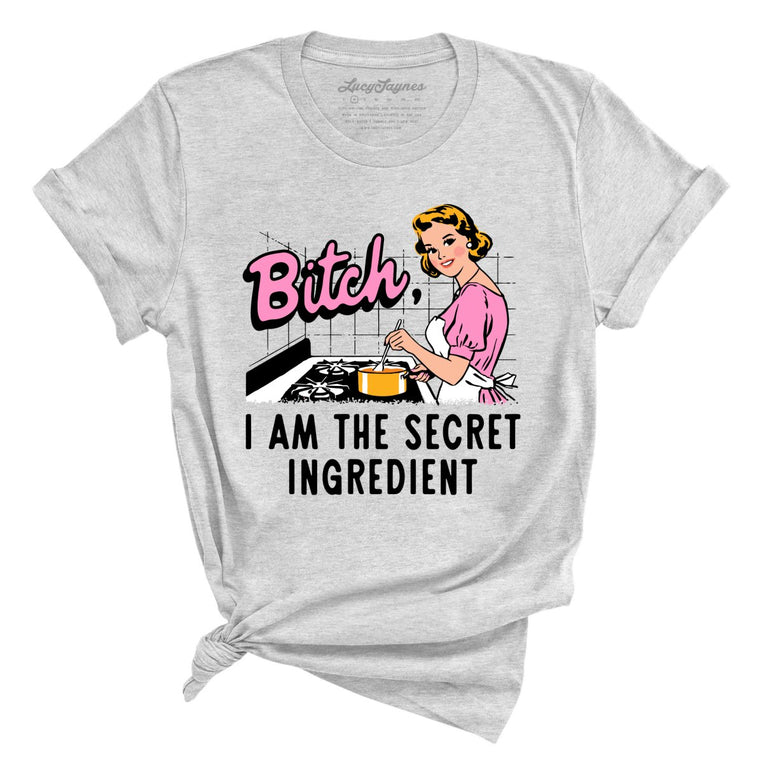 I Am The Secret Ingredient - Athletic Heather - Unisex T-Shirt