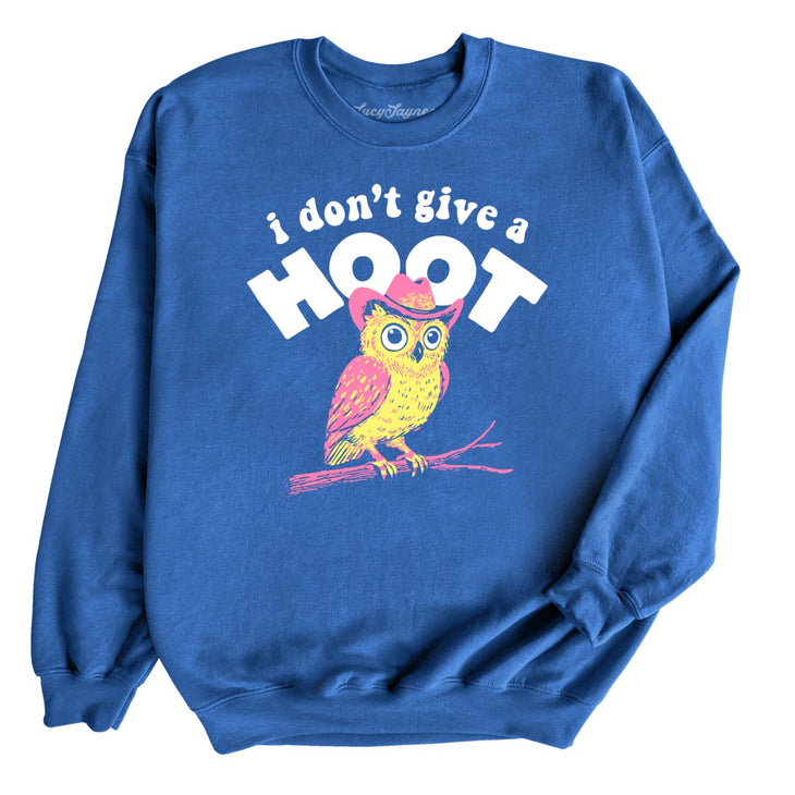 I Don't Give A Hoot Sweatshirt