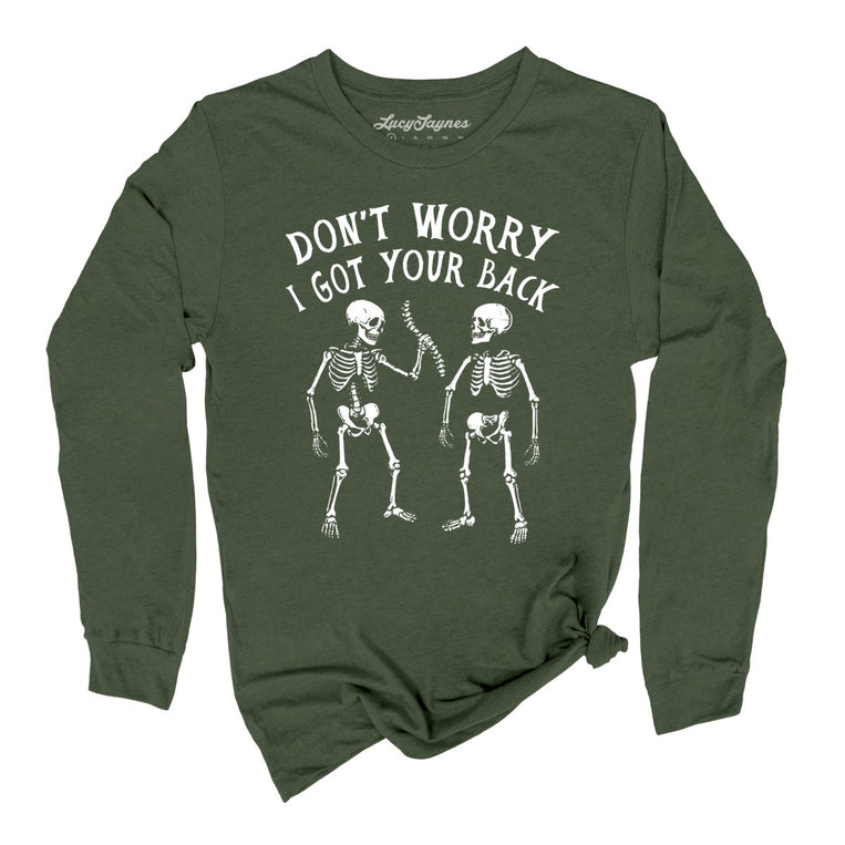 I Got Your Back - Military Green - Full Front