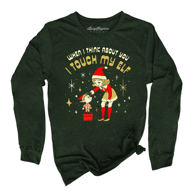 I Touch My Elf - Heather Forest - Front