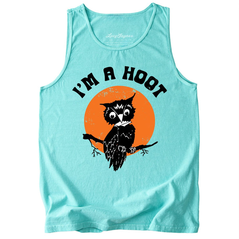 I'm a Hoot Comfort Colors Graphic Tank Top