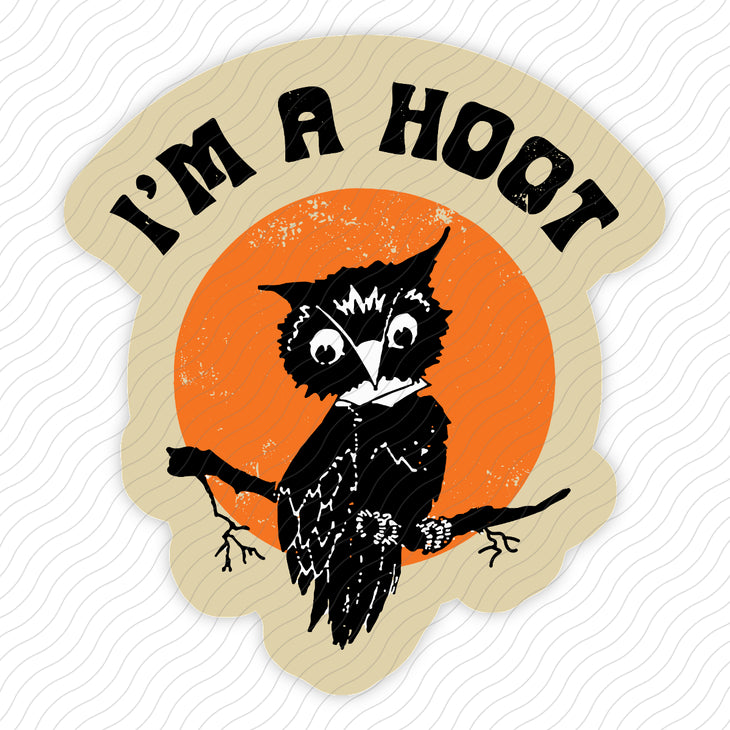 I'm A Hoot Sticker