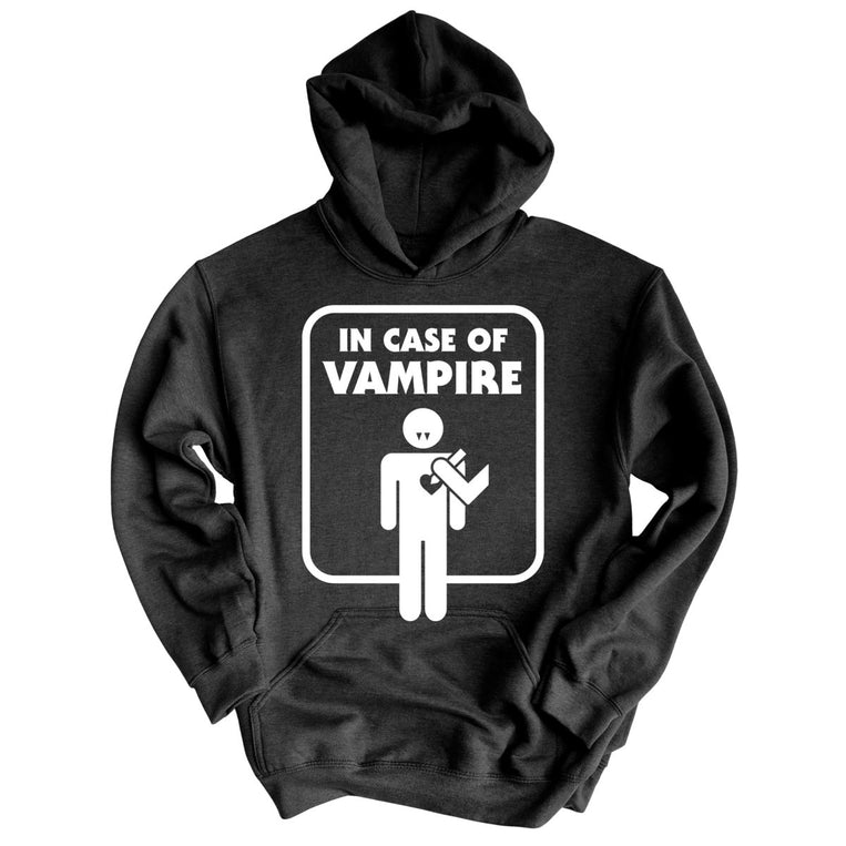 In Case of Vampire - Charcoal Heather - Full Front