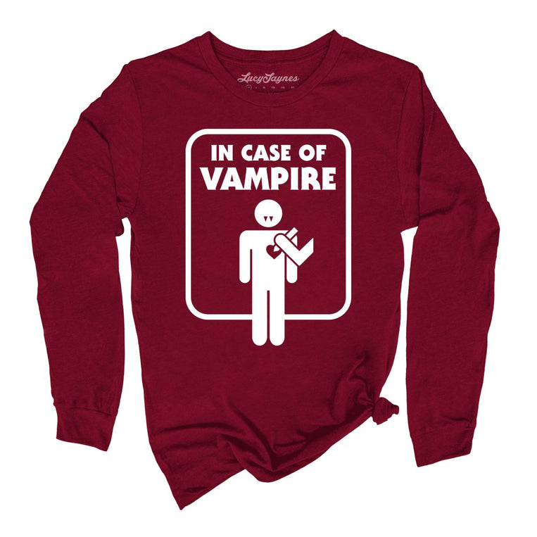 In Case of Vampire - Cardinal - Full Front