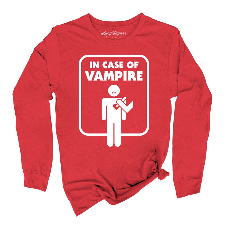 In Case of Vampire - Red - Full Front
