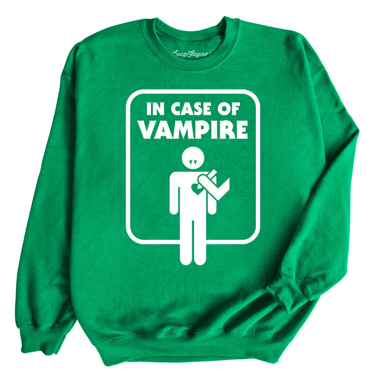 In Case of Vampire - Irish Green - Full Front