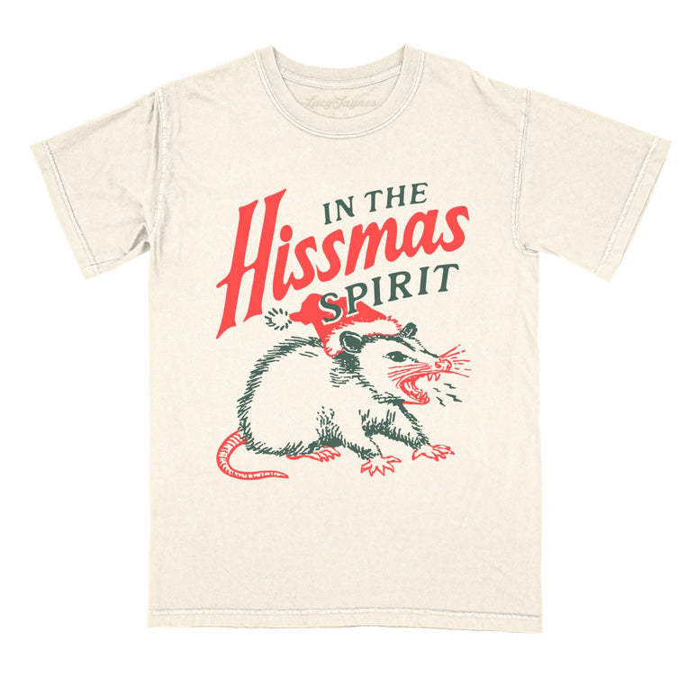 In The Hissmas Spirit - Ivory - Comfort Colors Tee