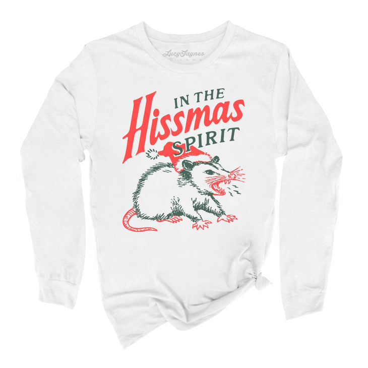 In The Hissmas Spirit Long Sleeve Tee