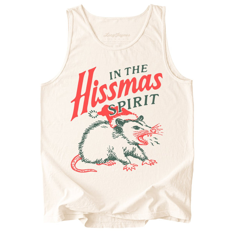 In The Hissmas Spirit - Ivory - Tank Top