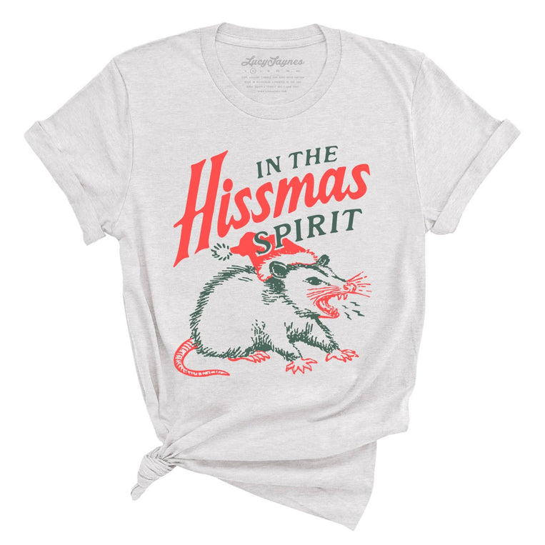 In The Hissmas Spirit - Ash - Unisex T-Shirt