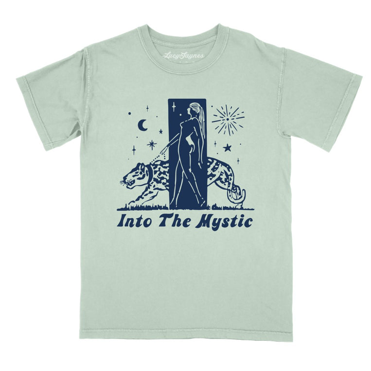 Into The Mystic Comfort Colors Graphic Tee - Bay