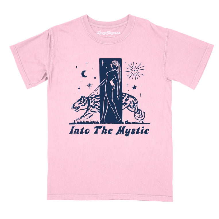 Into The Mystic Comfort Colors Graphic Tee - Blossom