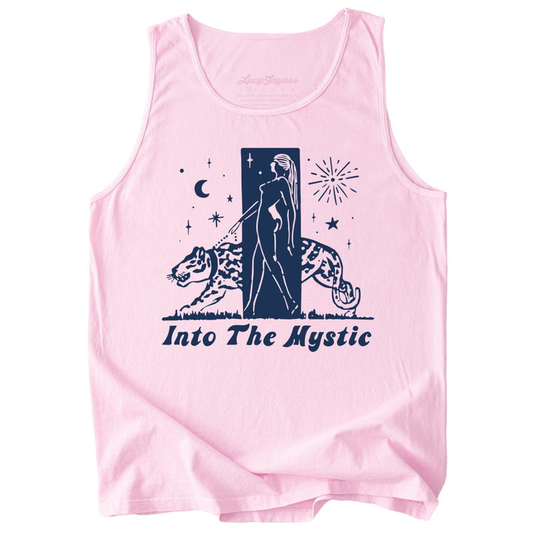 Into The Mystic Comfort Colors Graphic Tank Top - Blossom