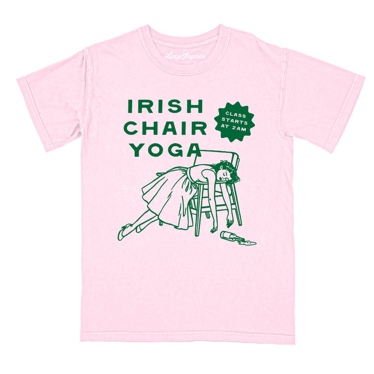 Irish Chair Yoga - Blossom - Comfort Colors Tee