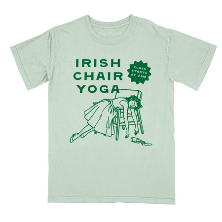 Irish Chair Yoga Comfort Colors Tee