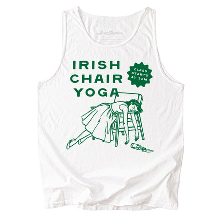 Irish Chair Yoga Comfort Colors Tank Top