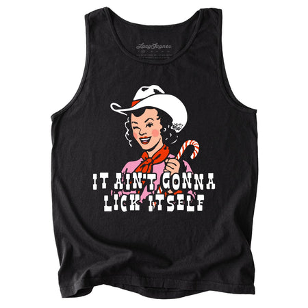 It Ain't Gonna Lick Itself Comfort Colors Tank Top
