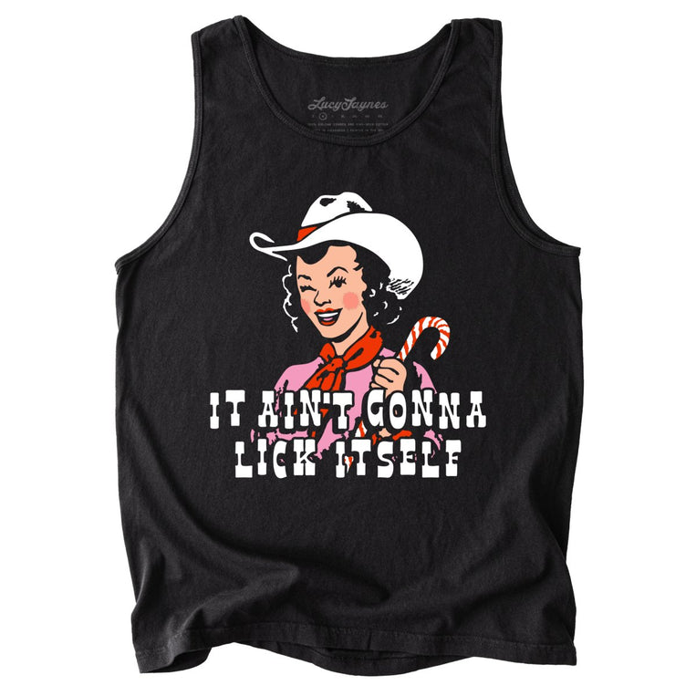 It Ain't Gonna Lick Itself Comfort Colors Graphic Tank Top