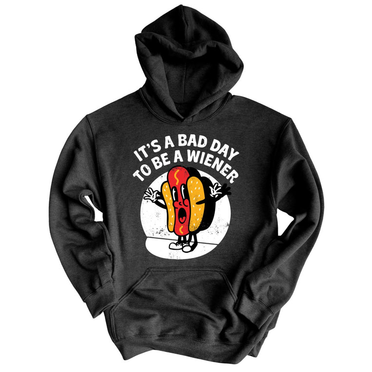 It's a Bad Day To Be a Wiener - Charcoal Heather - Full Front