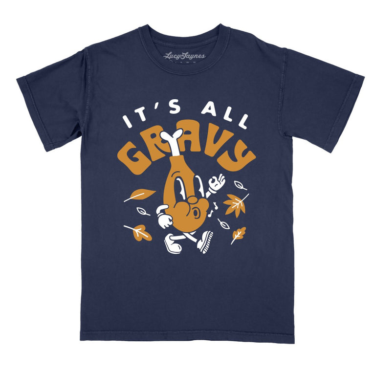 It's All Gravy - True Navy - Full Front
