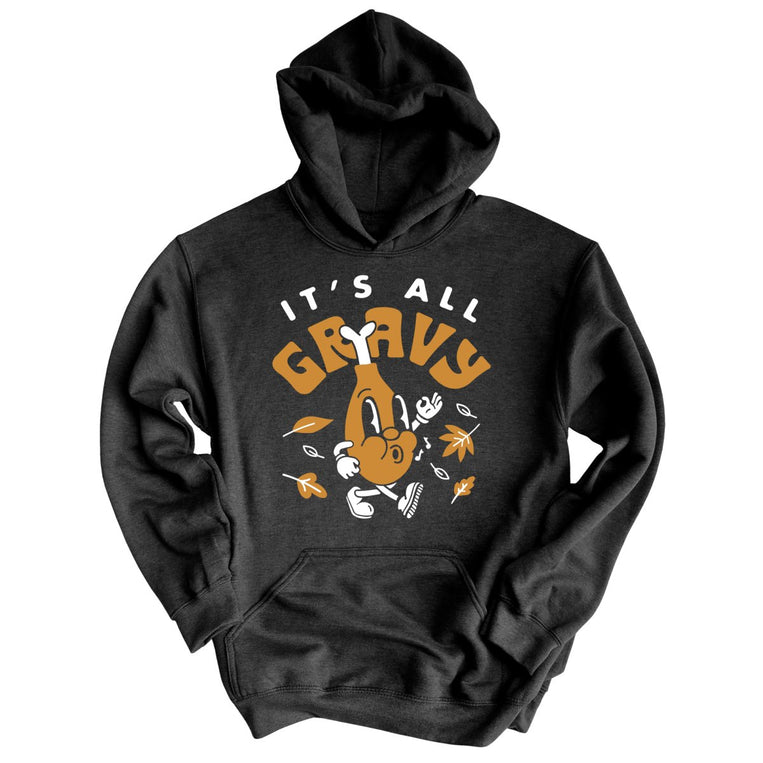 It's All Gravy - Charcoal Heather - Full Front