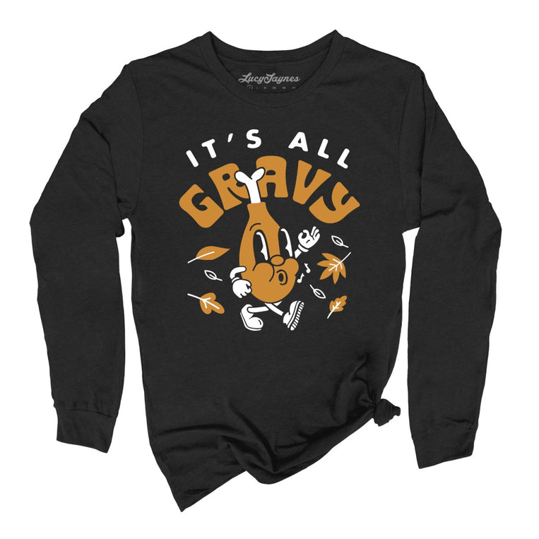 It's All Gravy - Black - Full Front